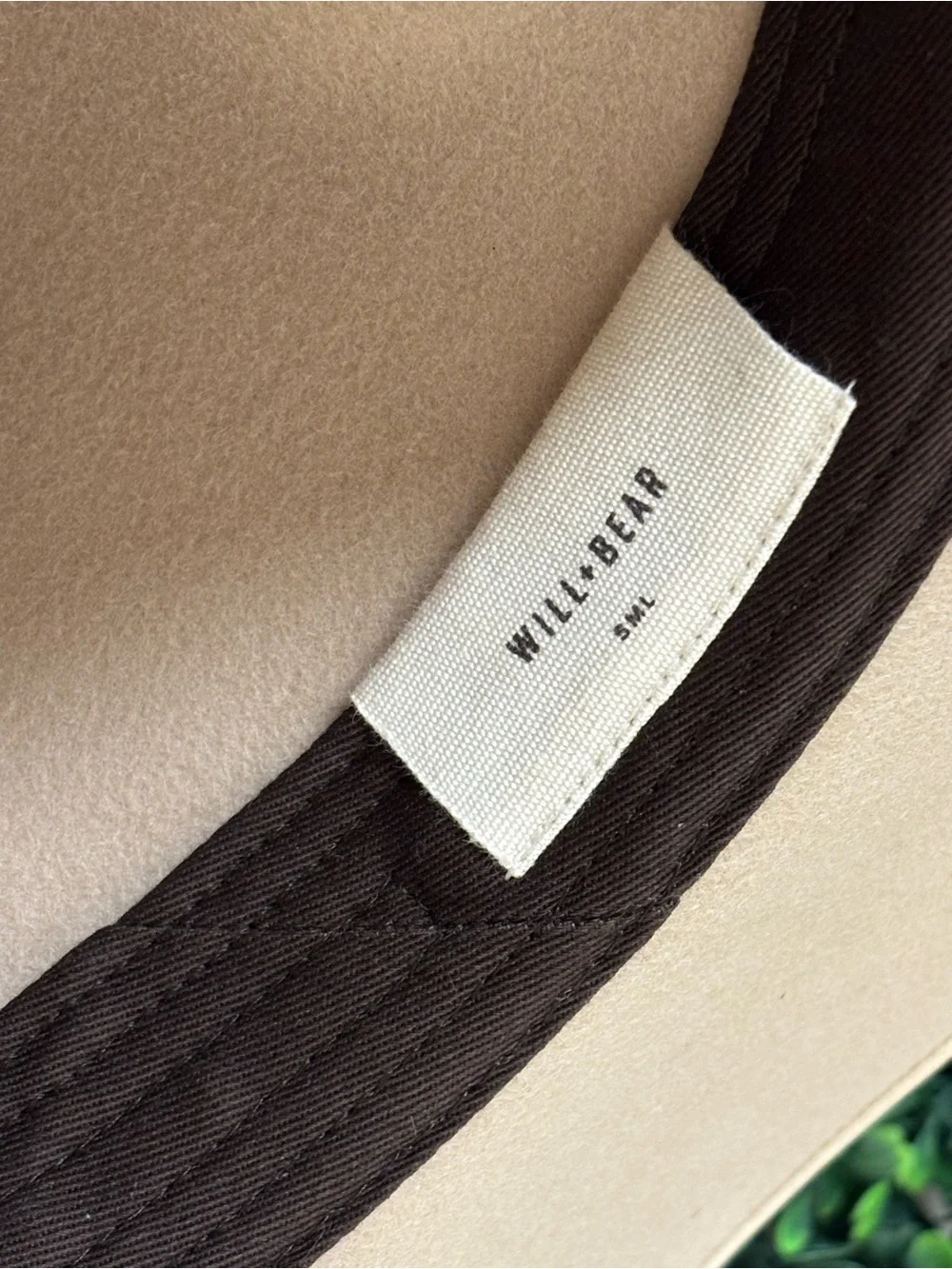 Will + Bear Felt Sun Hat, Andy Cream - Small - Picture 6 of 9
